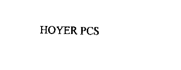 HOYER PCS