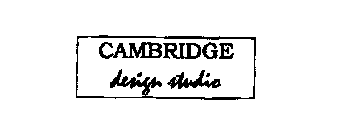 CAMBRIDGE DESIGN STUDIO