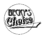 BECKY'S CHOICE