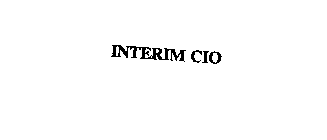 INTERIM CIO