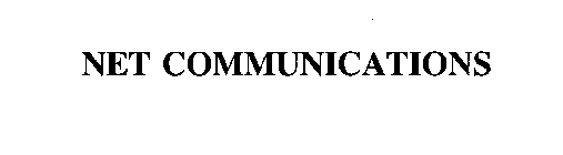 NET COMMUNICATIONS