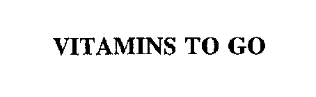 VITAMINS TO GO