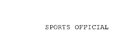 SPORTS OFFICIAL