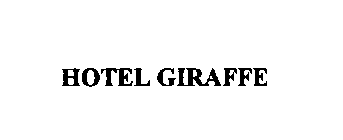 HOTEL GIRAFFE
