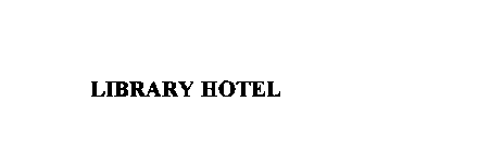 LIBRARY HOTEL