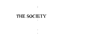 THE SOCIETY