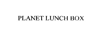 PLANET LUNCH BOX