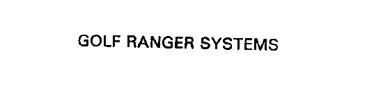 GOLF RANGER SYSTEMS