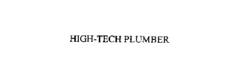 HIGH-TECH PLUMBER