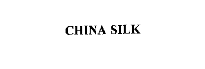 CHINA SILK