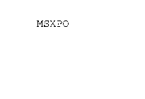 MSXPO