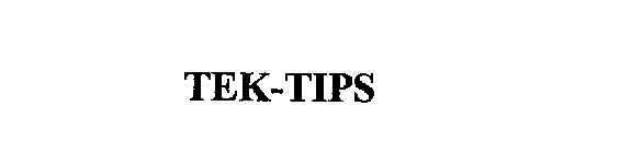 TEK-TIPS