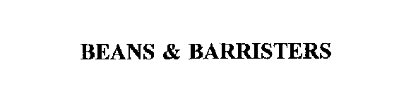 BEANS & BARRISTERS