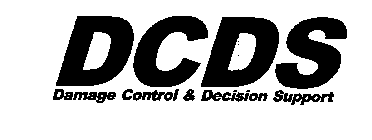 DCDS DAMAGE CONTROL & DECISION SUPPORT