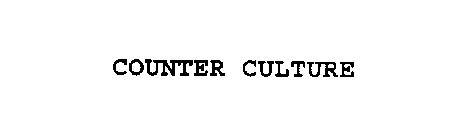 COUNTER CULTURE