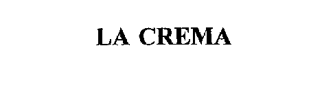 LA CREMA