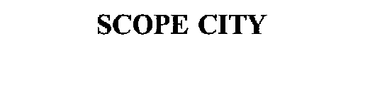 SCOPE CITY