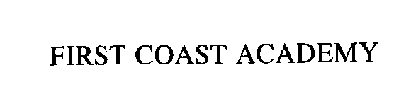 FIRST COAST ACADEMY