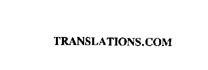 TRANSLATIONS.COM