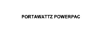 PORTAWATTZ POWERPAC