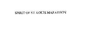 SPIRIT OF ST. LOUIS MARATHON