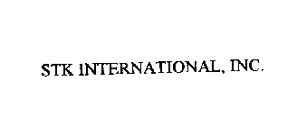 STK INTERNATIONAL, INC.