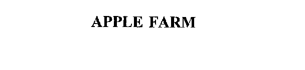 APPLE FARM