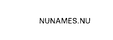 NUNAMES.NU