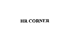 HR CORNER