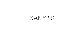 ZANY'S