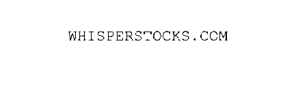 WHISPERSTOCKS.COM