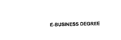 E-BUSINESS DEGREE