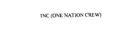 1NC (ONE NATION CREW)
