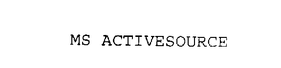 MS ACTIVESOURCE