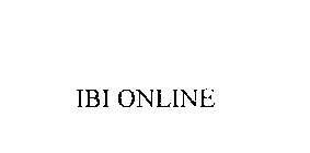 IBI ONLINE
