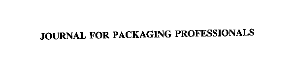 JOURNAL FOR PACKAGING PROFESSIONALS