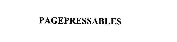 PAGEPRESSABLES