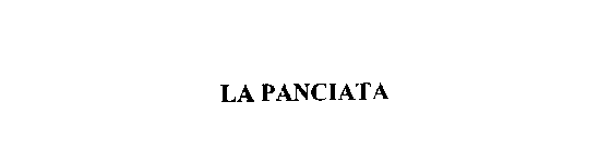 LA PANCIATA