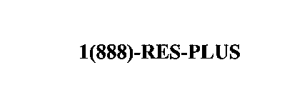 1(888)-RES-PLUS
