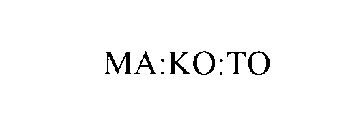 MA:KO:TO