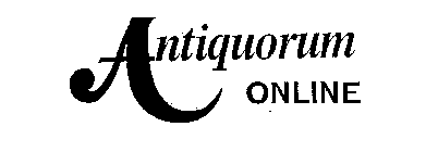 ANTIQUORUM ONLINE