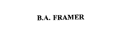 B.A. FRAMER