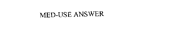 MED-USE ANSWER