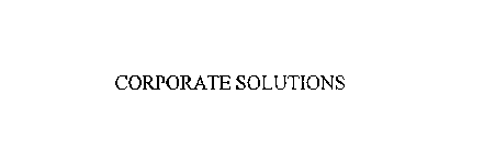CORPORATE SOLUTIONS