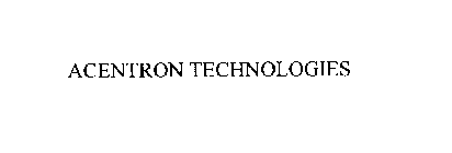 ACENTRON TECHNOLOGIES
