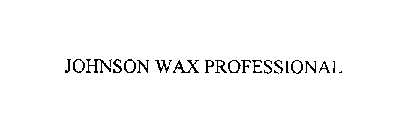 JOHNSON WAX PROFESSIONAL