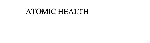ATOMIC HEALTH