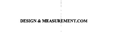 DESIGN & MEASUREMENT.COM