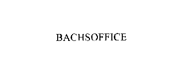 BACHSOFFICE