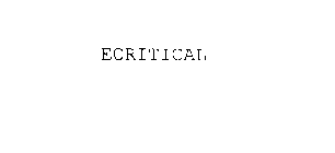 ECRITICAL